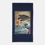 Rebels In Japan Woodblock-None-Beach-Towel-DrMonekers