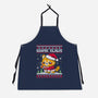 Santa Claws Cat-Unisex-Kitchen-Apron-NemiMakeit