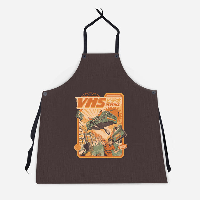 VHS Revenge-Unisex-Kitchen-Apron-ilustrata