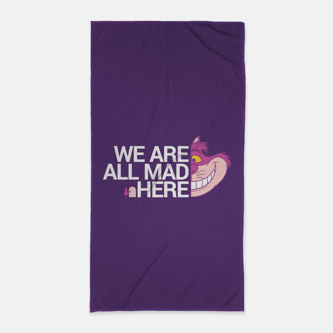 Everyone Is Mad-None-Beach-Towel-naomori