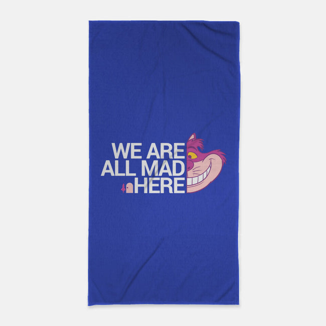 Everyone Is Mad-None-Beach-Towel-naomori