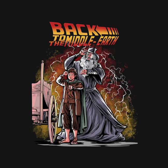 Back To The Middle-Earth-Mens-Basic-Tee-zascanauta