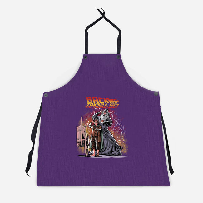 Back To The Middle-Earth-Unisex-Kitchen-Apron-zascanauta