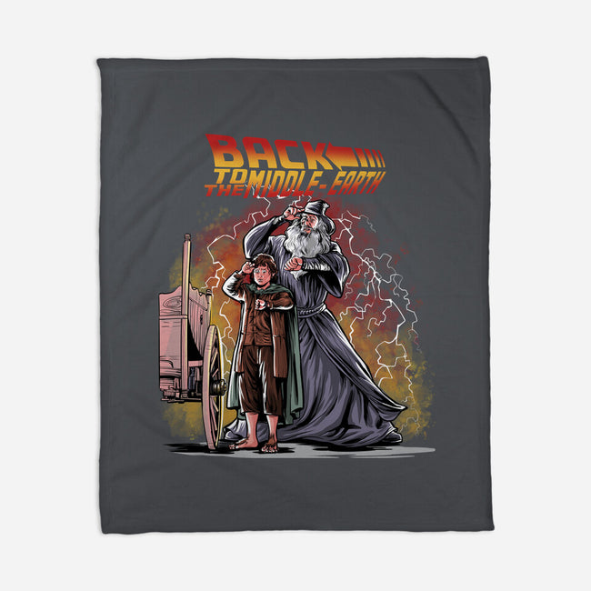 Back To The Middle-Earth-None-Fleece-Blanket-zascanauta