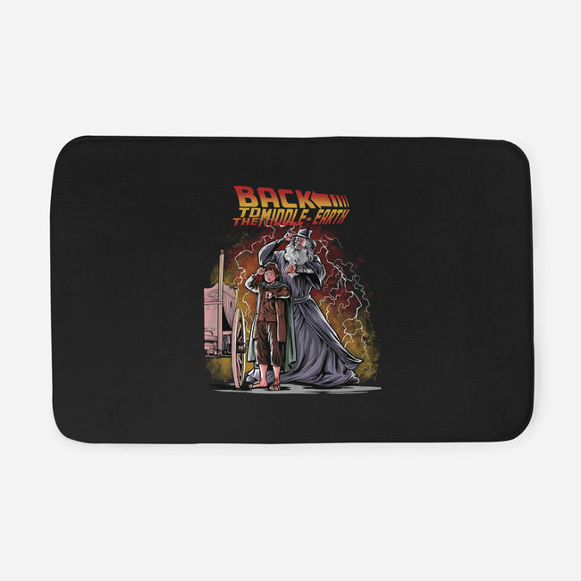 Back To The Middle-Earth-None-Memory Foam-Bath Mat-zascanauta