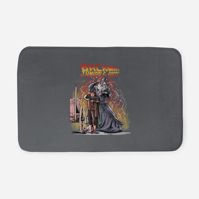 Back To The Middle-Earth-None-Memory Foam-Bath Mat-zascanauta