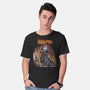 Back To The Middle-Earth-Mens-Basic-Tee-zascanauta
