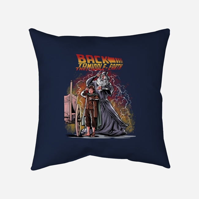 Back To The Middle-Earth-None-Removable Cover w Insert-Throw Pillow-zascanauta