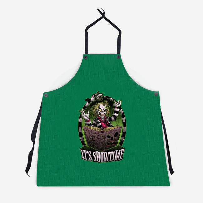 Necronomicon Beetle Show-Unisex-Kitchen-Apron-Studio Mootant