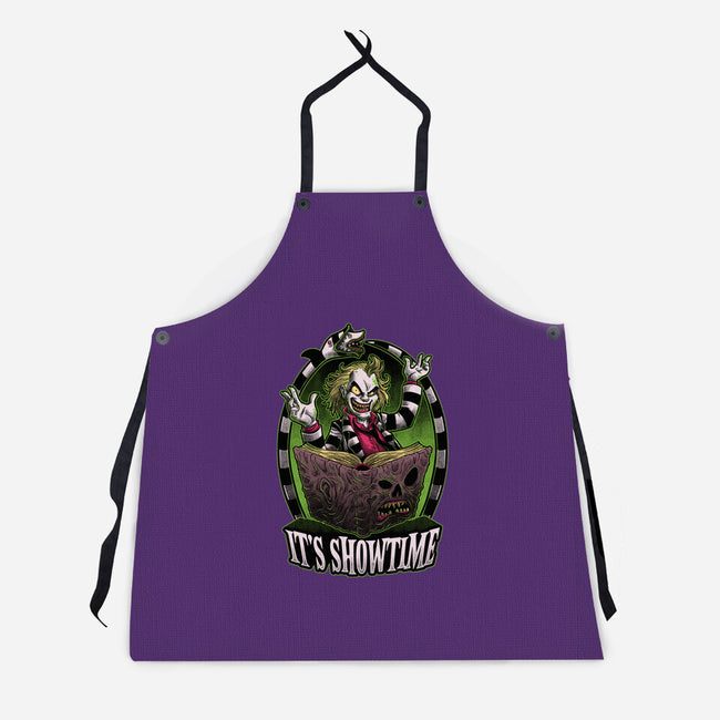 Necronomicon Beetle Show-Unisex-Kitchen-Apron-Studio Mootant