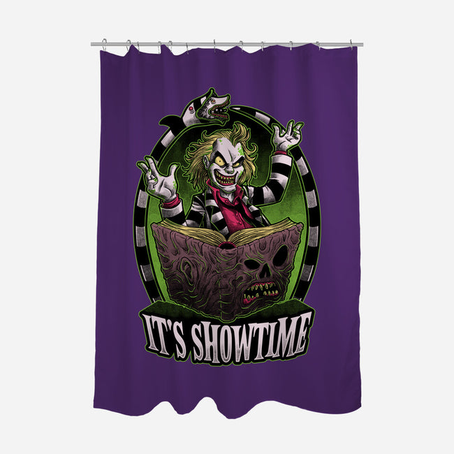 Necronomicon Beetle Show-None-Polyester-Shower Curtain-Studio Mootant