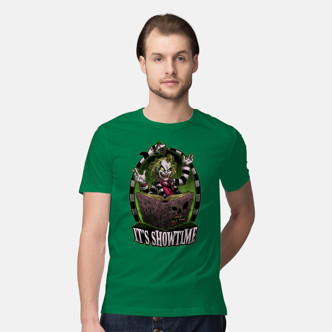 Necronomicon Beetle Show-Mens-Premium-Tee-Studio Mootant