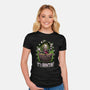 Necronomicon Beetle Show-Womens-Fitted-Tee-Studio Mootant