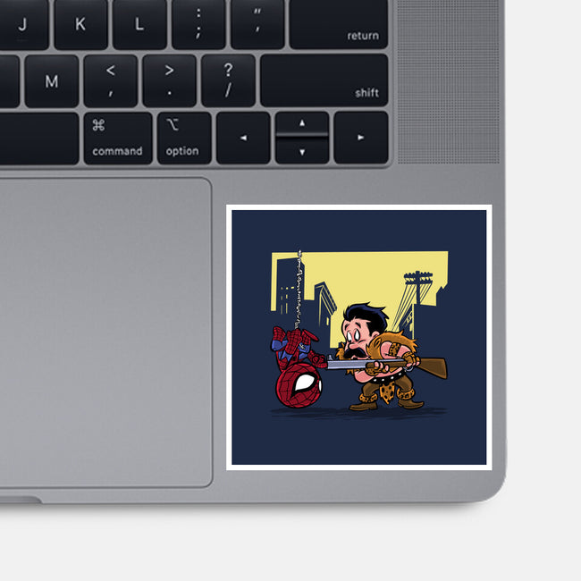 Kraven Fudd-None-Glossy-Sticker-zascanauta