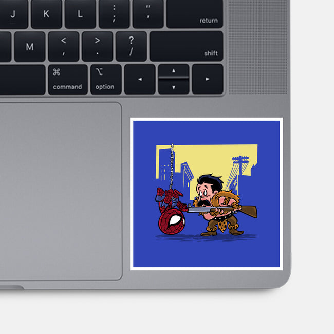 Kraven Fudd-None-Glossy-Sticker-zascanauta