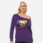 Kraven Fudd-Womens-Off Shoulder-Sweatshirt-zascanauta