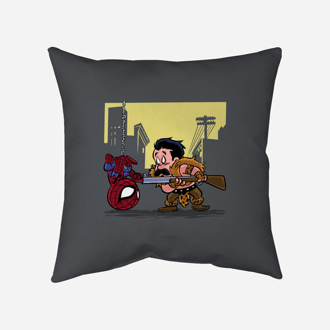 Kraven Fudd-None-Removable Cover-Throw Pillow-zascanauta