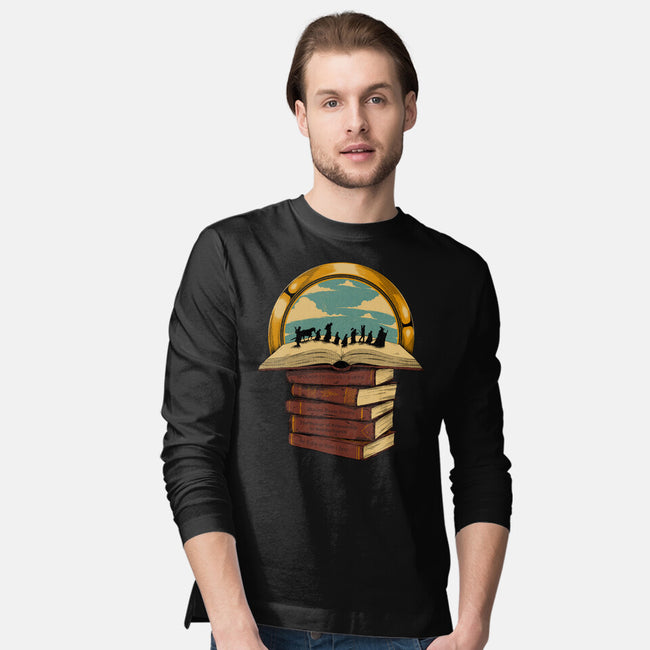 Fantastic Adventure Vol 2-Mens-Long Sleeved-Tee-Hafaell