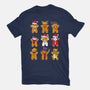 Ginger Christmas-Womens-Fitted-Tee-Vallina84