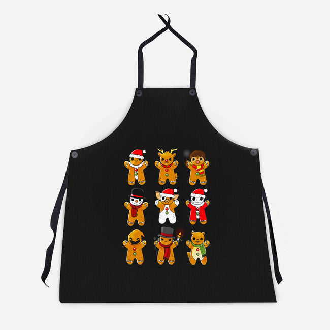 Ginger Christmas-Unisex-Kitchen-Apron-Vallina84