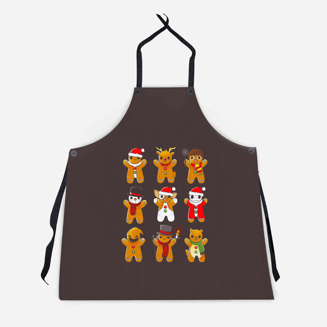 Ginger Christmas-Unisex-Kitchen-Apron-Vallina84