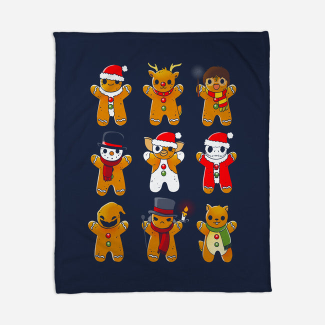 Ginger Christmas-None-Fleece-Blanket-Vallina84