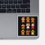 Ginger Christmas-None-Glossy-Sticker-Vallina84