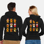 Ginger Christmas-Unisex-Zip-Up-Sweatshirt-Vallina84