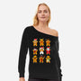 Ginger Christmas-Womens-Off Shoulder-Sweatshirt-Vallina84