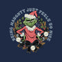 Naughty Grinch-None-Removable Cover-Throw Pillow-momma_gorilla