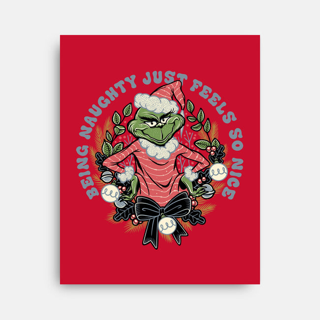 Naughty Grinch-None-Stretched-Canvas-momma_gorilla