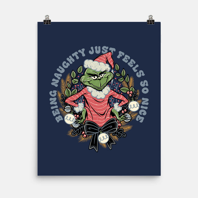 Naughty Grinch-None-Matte-Poster-momma_gorilla