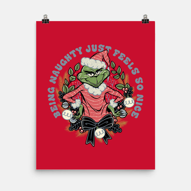 Naughty Grinch-None-Matte-Poster-momma_gorilla