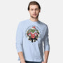 Naughty Grinch-Mens-Long Sleeved-Tee-momma_gorilla