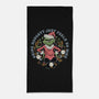 Naughty Grinch-None-Beach-Towel-momma_gorilla