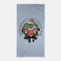 Naughty Grinch-None-Beach-Towel-momma_gorilla