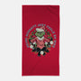 Naughty Grinch-None-Beach-Towel-momma_gorilla