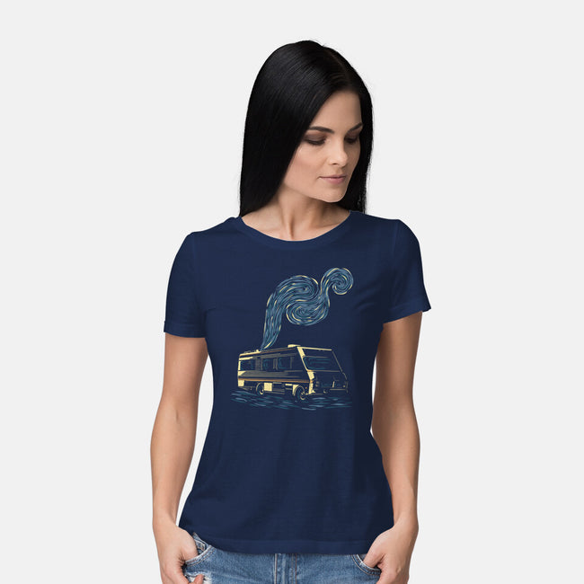 Starry Bad-Womens-Basic-Tee-Claudia