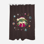 Christmas Meditation-None-Polyester-Shower Curtain-teesgeex