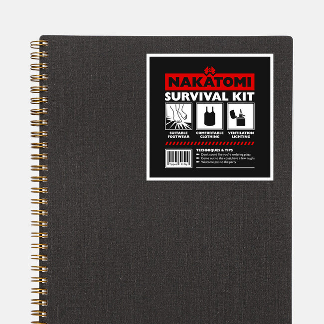 Nakatomi Survival Kit-None-Glossy-Sticker-rocketman_art