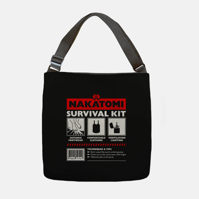 Nakatomi Survival Kit-None-Adjustable Tote-Bag-rocketman_art