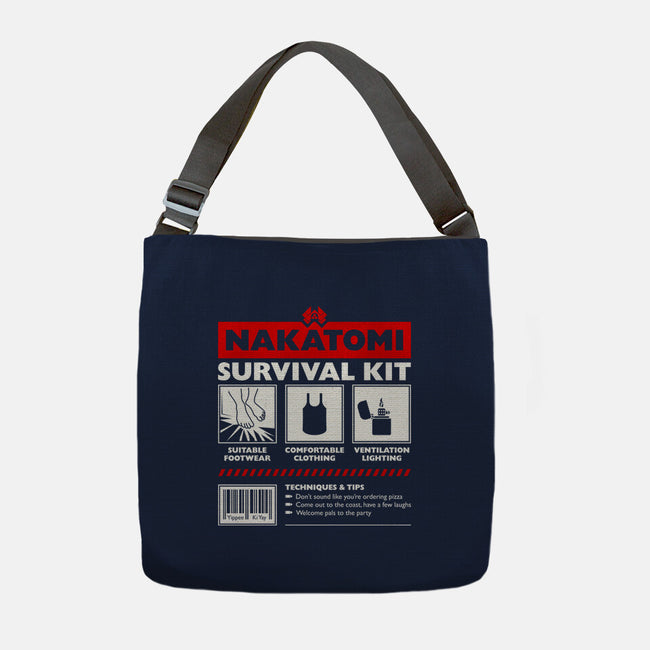 Nakatomi Survival Kit-None-Adjustable Tote-Bag-rocketman_art