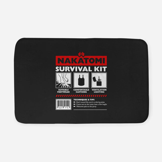 Nakatomi Survival Kit-None-Memory Foam-Bath Mat-rocketman_art