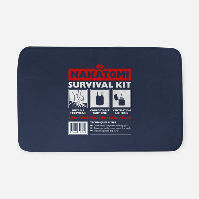 Nakatomi Survival Kit-None-Memory Foam-Bath Mat-rocketman_art