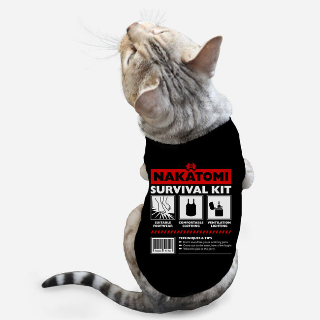 Nakatomi Survival Kit-Cat-Basic-Pet Tank-rocketman_art