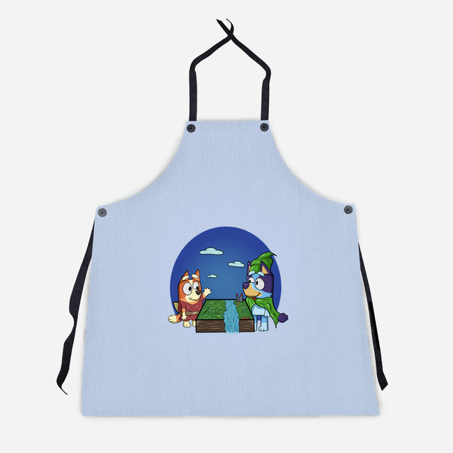 An Adventure With My Sister-Unisex-Kitchen-Apron-nickzzarto