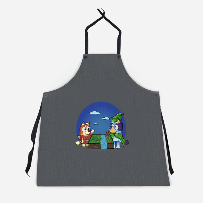 An Adventure With My Sister-Unisex-Kitchen-Apron-nickzzarto