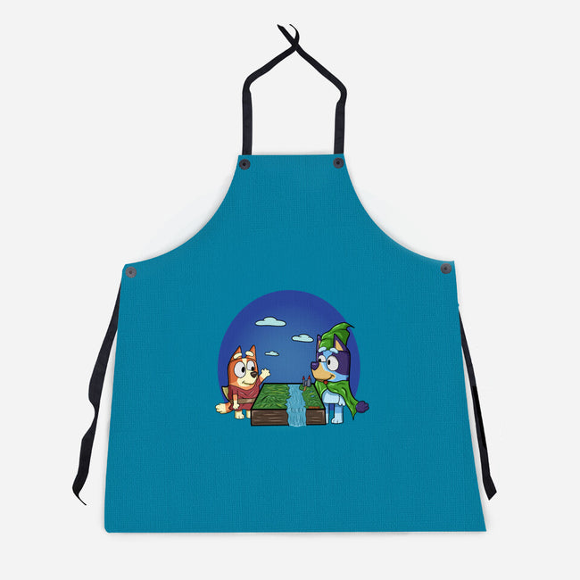 An Adventure With My Sister-Unisex-Kitchen-Apron-nickzzarto