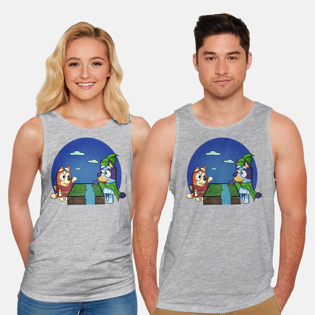 An Adventure With My Sister-Unisex-Basic-Tank-nickzzarto