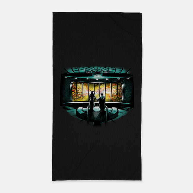 Temporal Mayhem-None-Beach-Towel-zascanauta